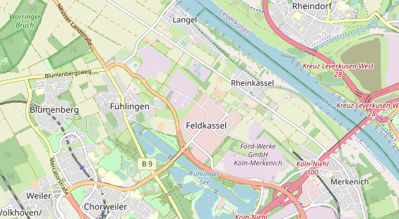 Unternehmen auf Karte