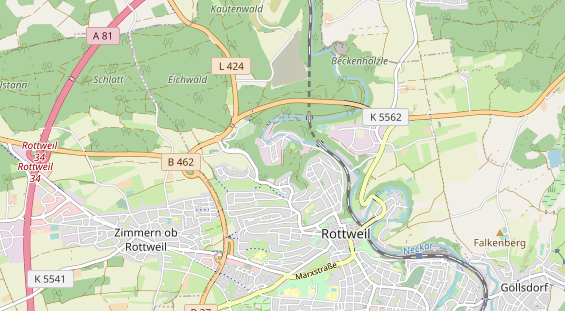 Unternehmen auf Karte