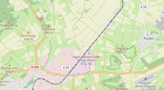 Unternehmen auf Karte