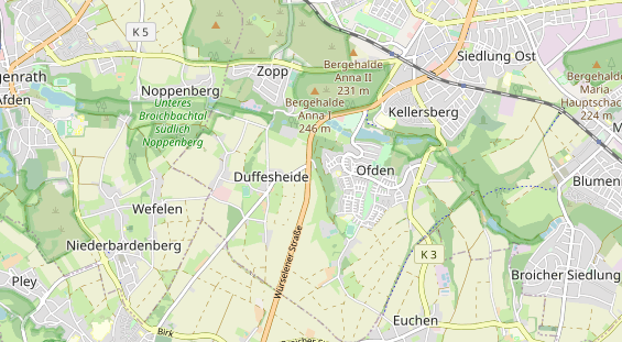 Unternehmen auf Karte