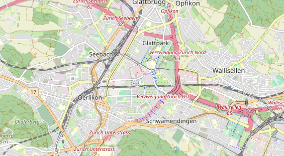 Unternehmen auf Karte