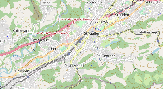 Unternehmen auf Karte