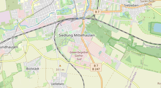 Unternehmen auf Karte