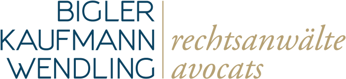 Geschäft - Logo - Bigler Kaufmann Wendling Rechtsanwälte