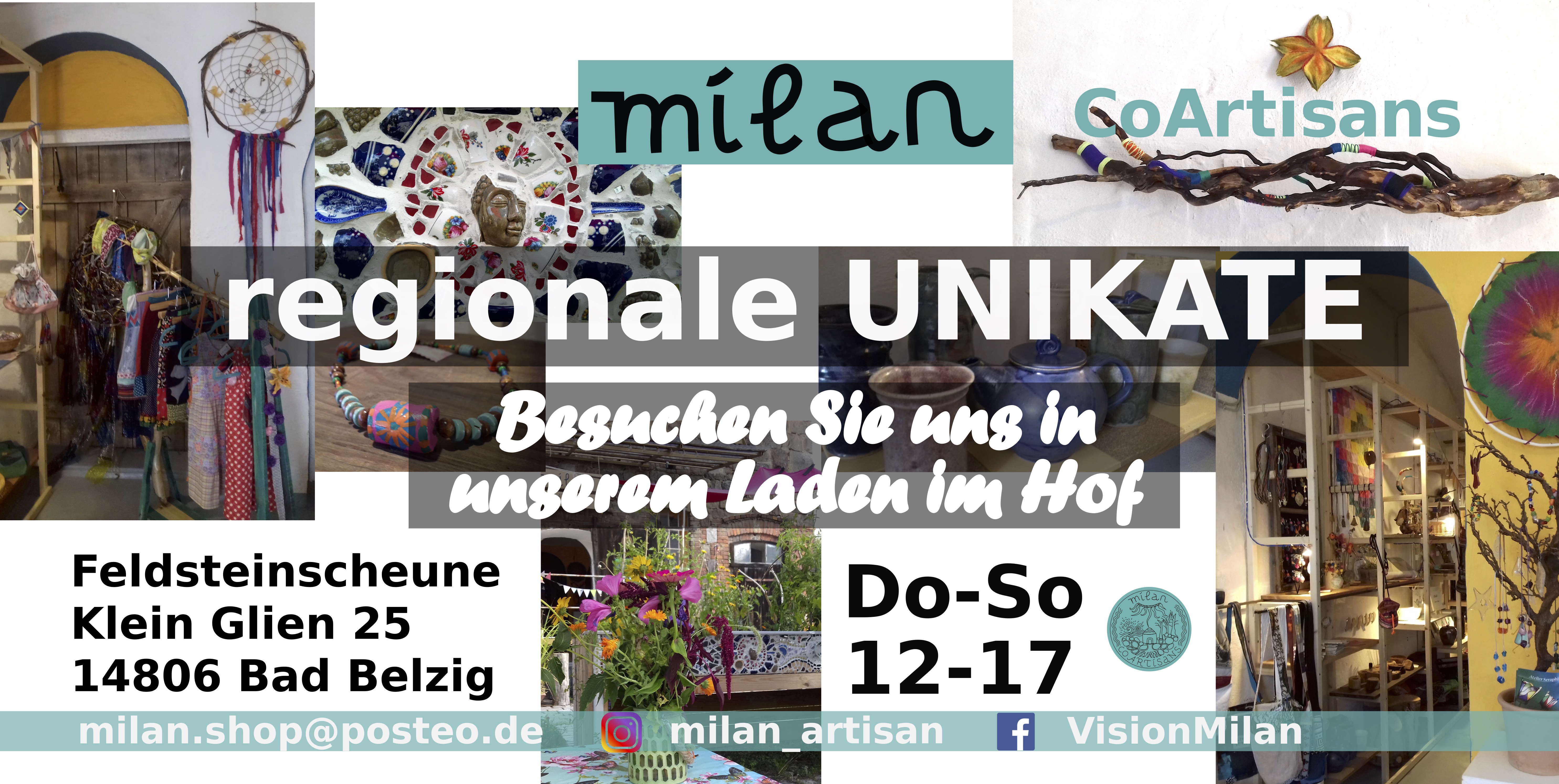 Lieferservice: milan - CoArtisans
regionale Unikate - milan - CoArtisans