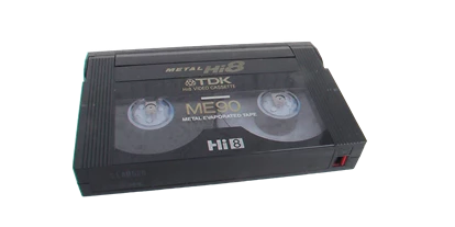 Lieferservice - kontaktlose Selbstabholung - Hi8 Kassette - Digitalisierungsstudio Zahn