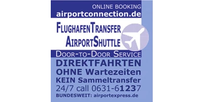 Lieferservice - Zahlungsmöglichkeiten: auf Rechnung - Pfalz - DIRECT NONSTOP DRIVE - AIRPORTEXPRESS KVM KraftVerkehrMietwagen BACH
