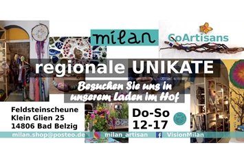 Geschäft: milan - CoArtisans
regionale Unikate - milan - CoArtisans