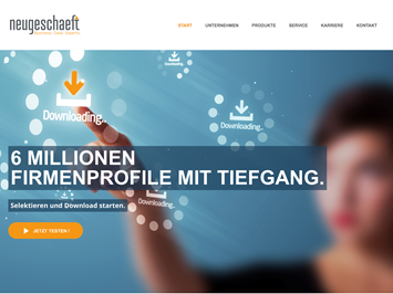 neugeschaeft GmbH verfügbare Produkte Marketingadressen